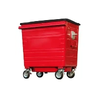 Apakah perbezaan antara tong sampah berbentuk segi empat sama dan bulat?
